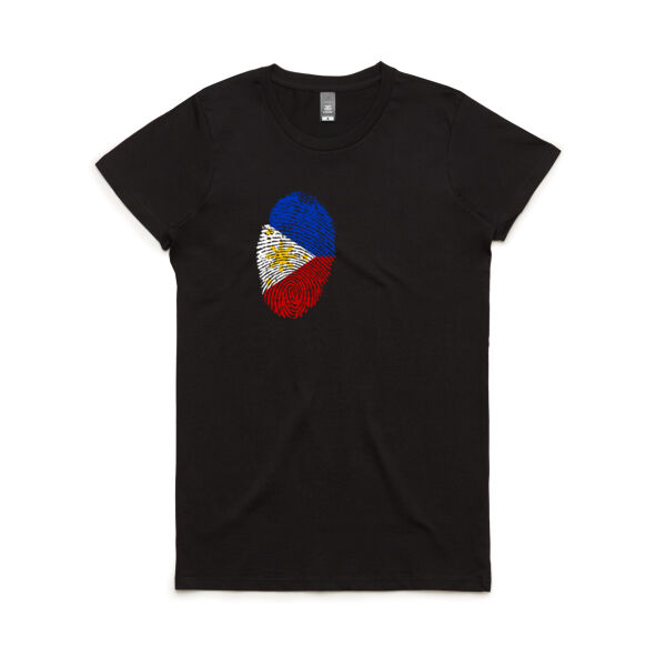 Philippine Flag Thumb Print Thumbnail